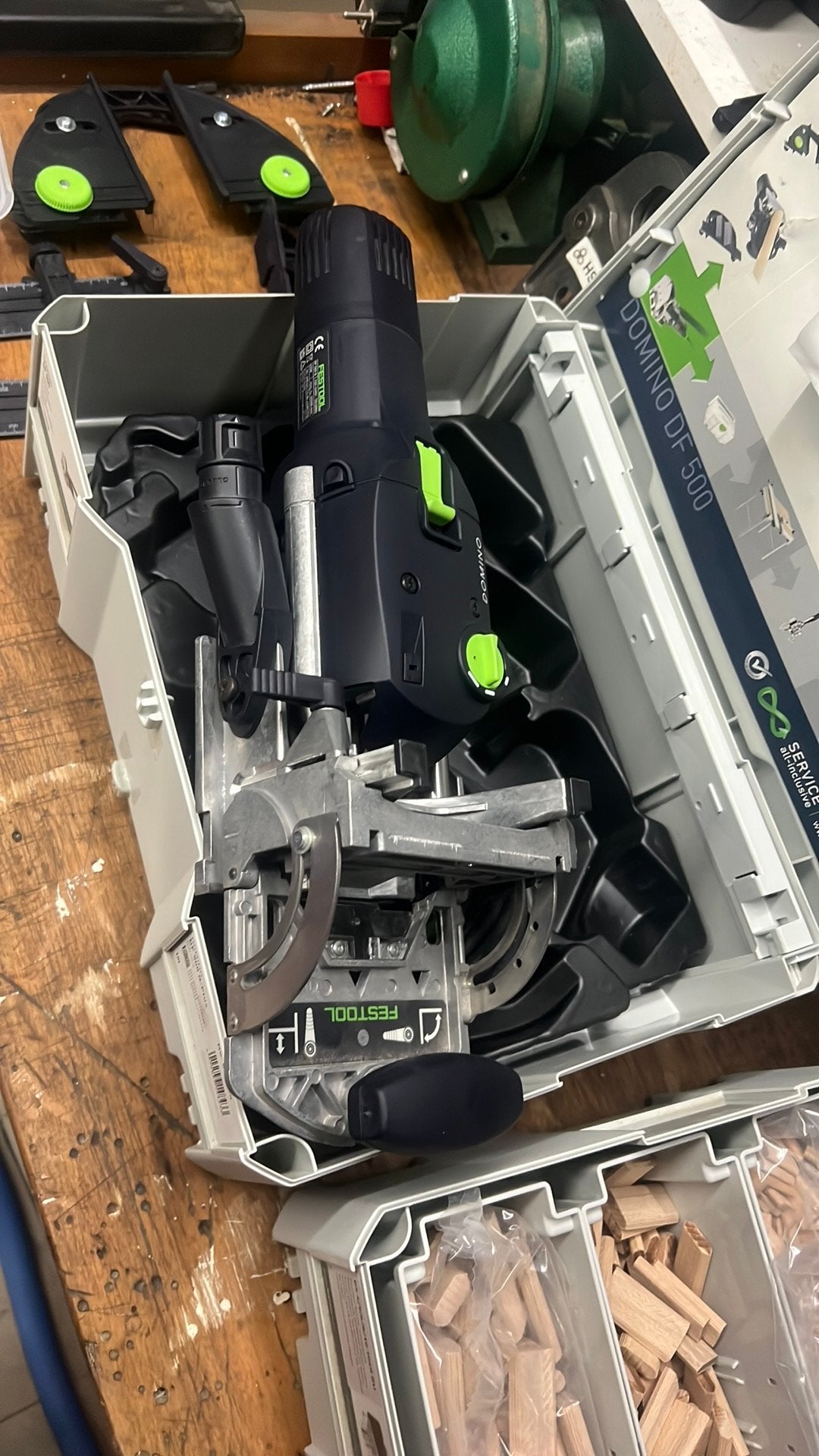 Foto 5 van Festool df 500 domino set Z.g.a.n