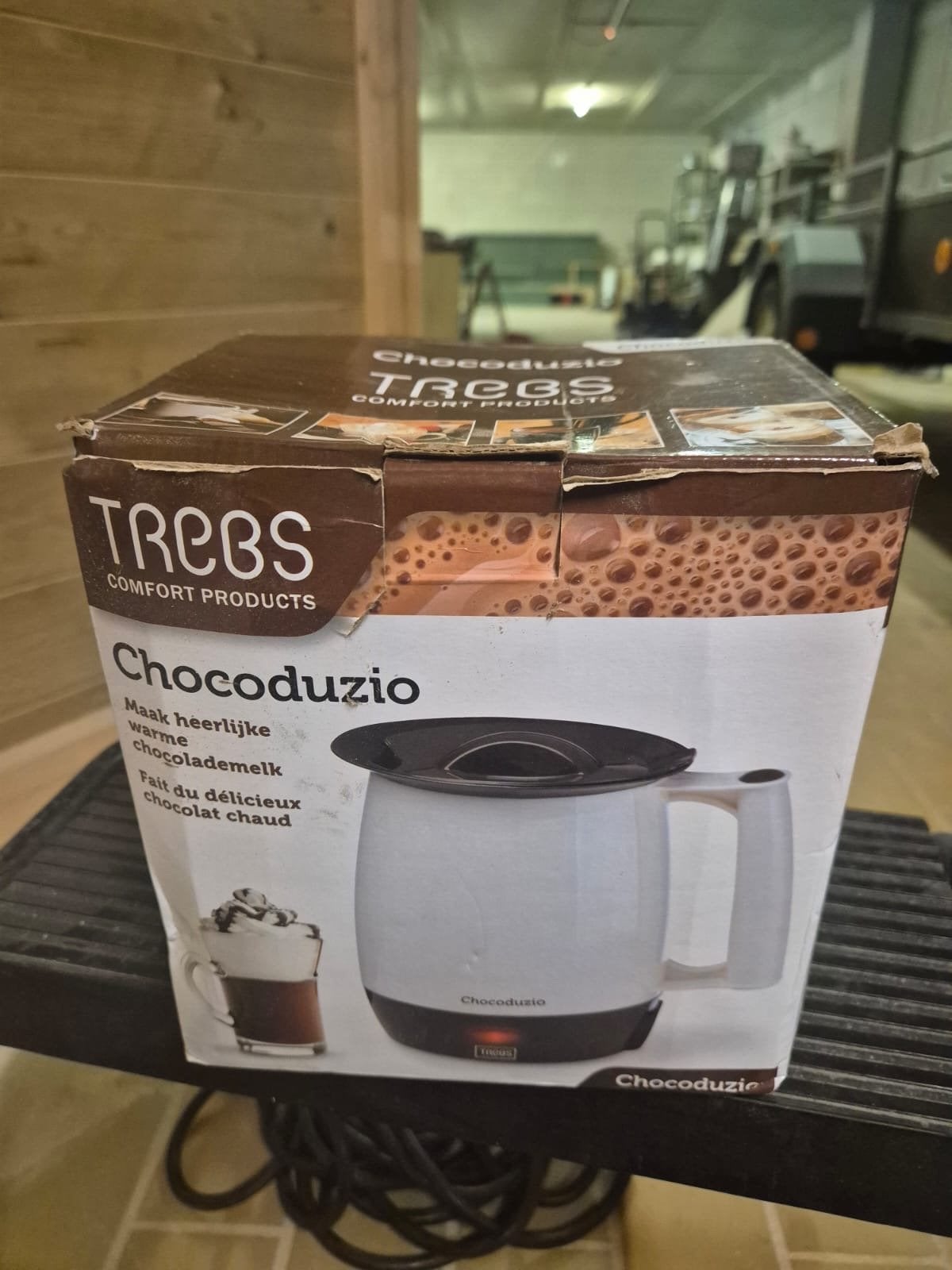 Trebs Chocoduzio chocolademelk maker, Ophalen, Zo goed als nieuw