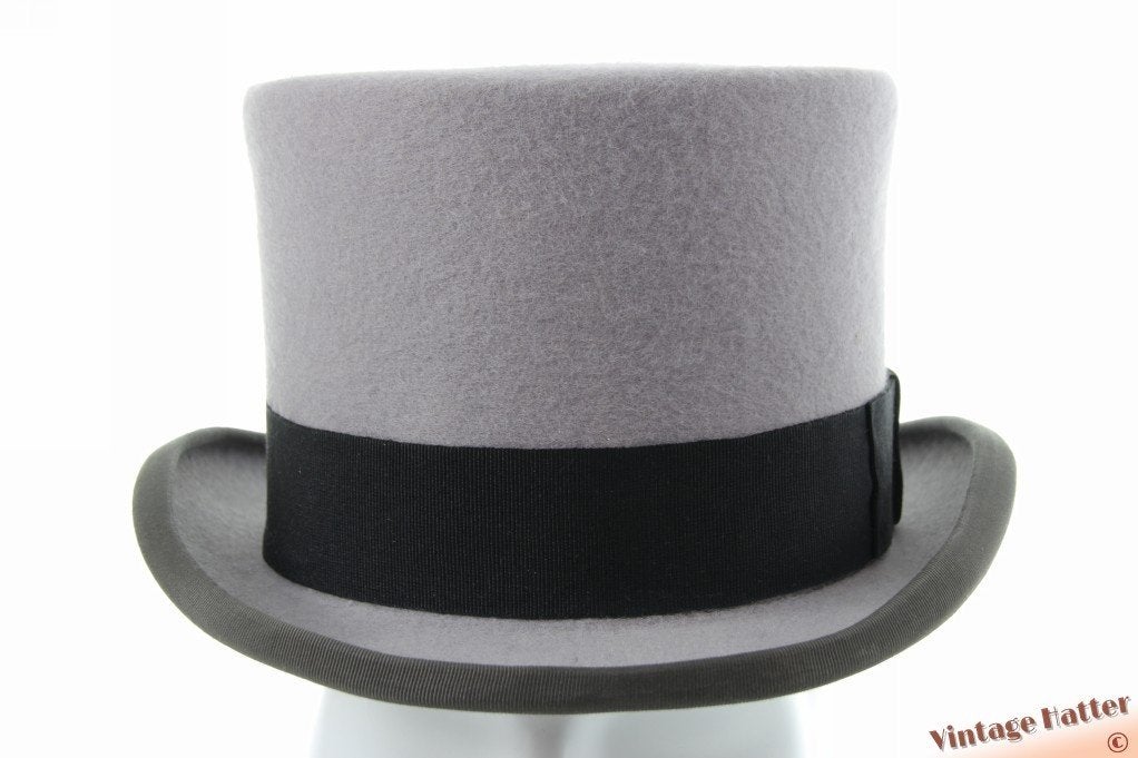 Ascot Tophat hoge hoed Christys' grijs wol 60-61 = XL nieuw, Kleding | Heren, Christys' London, 60 cm (XL, 7½ inch) of meer, Hoed