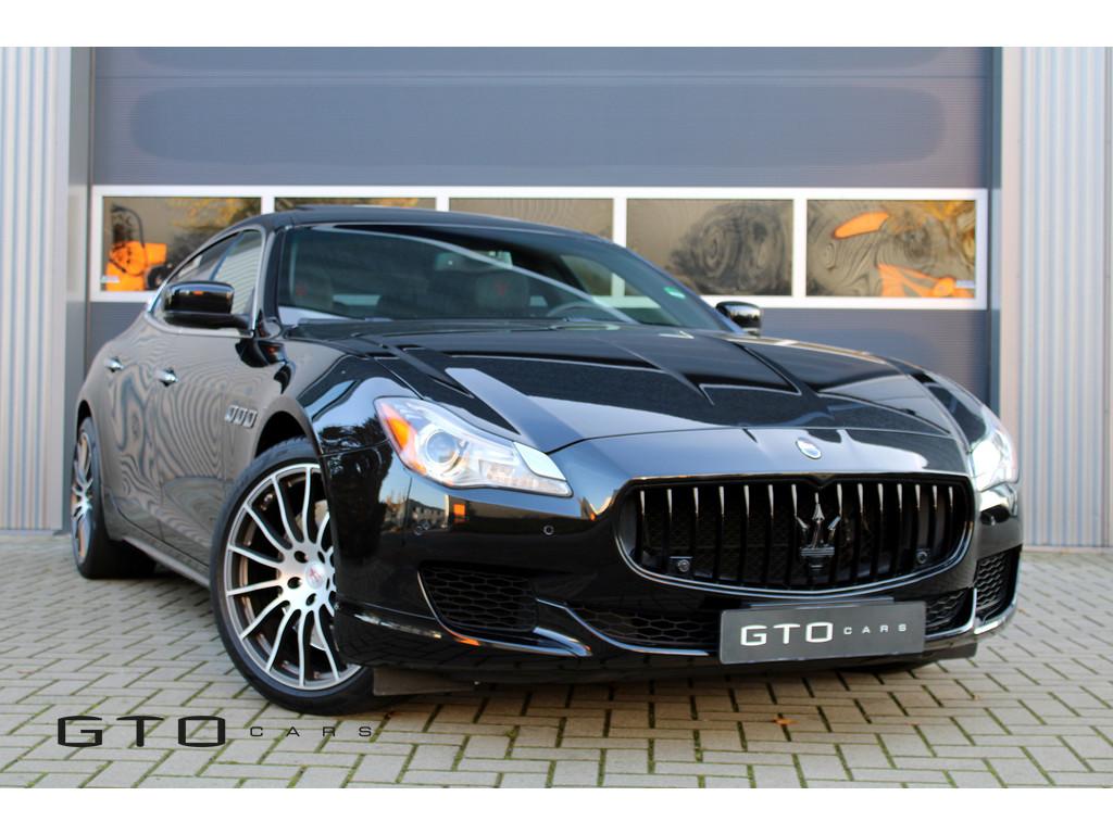 Maserati Quattroporte 3.8 V8 GTS Harman-Kardon/Camera/Schuif, Auto's, Maserati, Automaat, Achterwielaandrijving, Gebruikt, 532 pk
