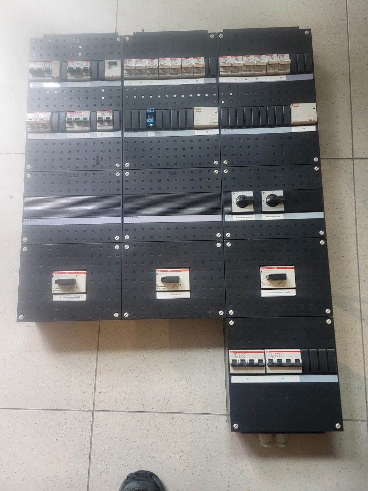 Complete meterkast, Ophalen, Overige typen