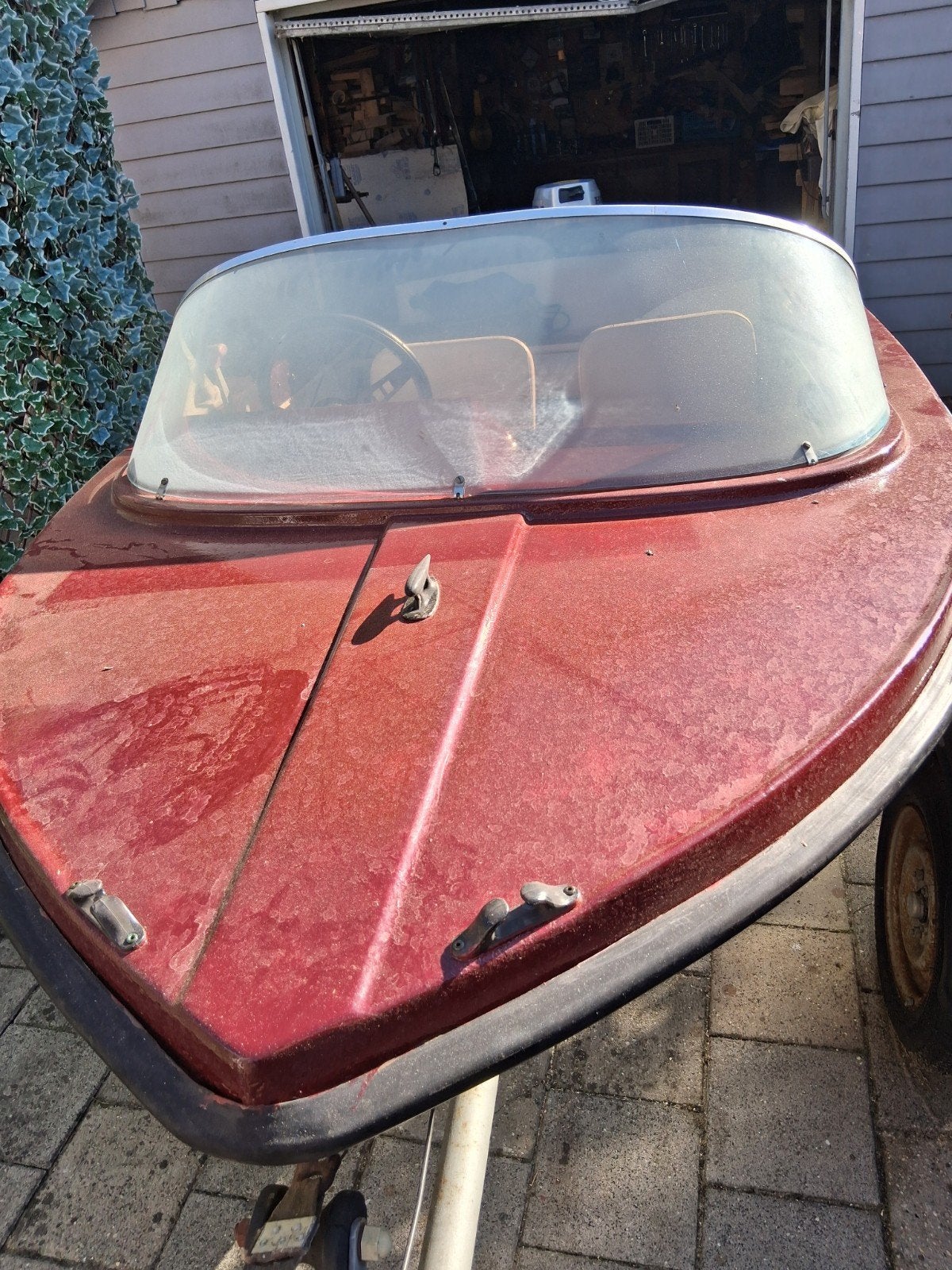 Leuke speedboot met Honda 8 pk motor en trailer, Overige merken, Gebruikt, Viertaktmotor, Ophalen of Verzenden