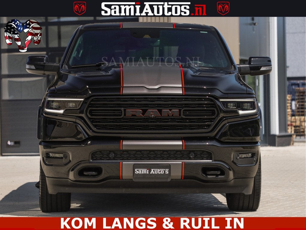 Dodge Ram LIMITED | TRAINHORN | | HUD | UITLAATKLEP | LUCHTV, Auto's, Automaat, Gebruikt, 5654 cc, Met garantie (alle)