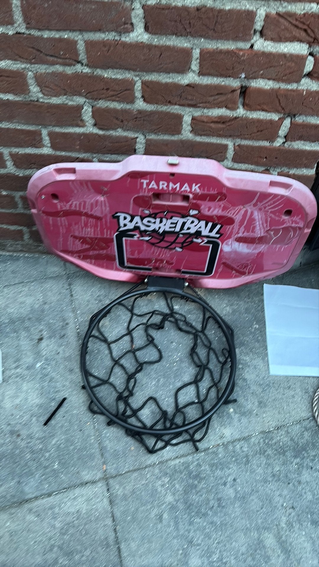 Basketbal net, Sport en Fitness, Basketbal, Ophalen of Verzenden, Zo goed als nieuw, Ring, Bord of Paal