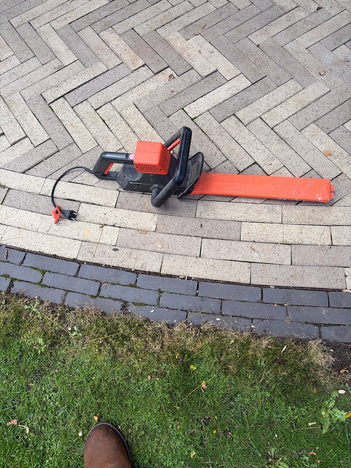 Gratis Gardena heggenschaar 400 Pro, Ophalen of Verzenden, Gebruikt, Elektrisch