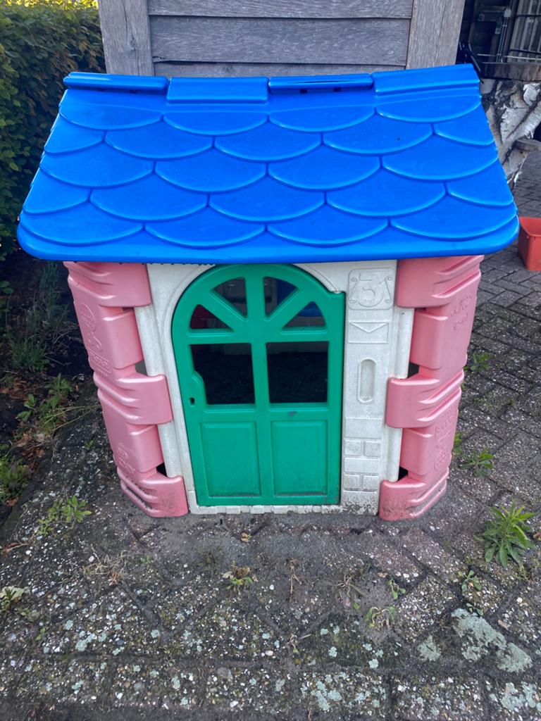 Leuk speelhuisje voor kinderen, Kinderen en Baby's, Speelgoed | Buiten | Speelhuisjes, Ophalen, Gebruikt, Kunststof