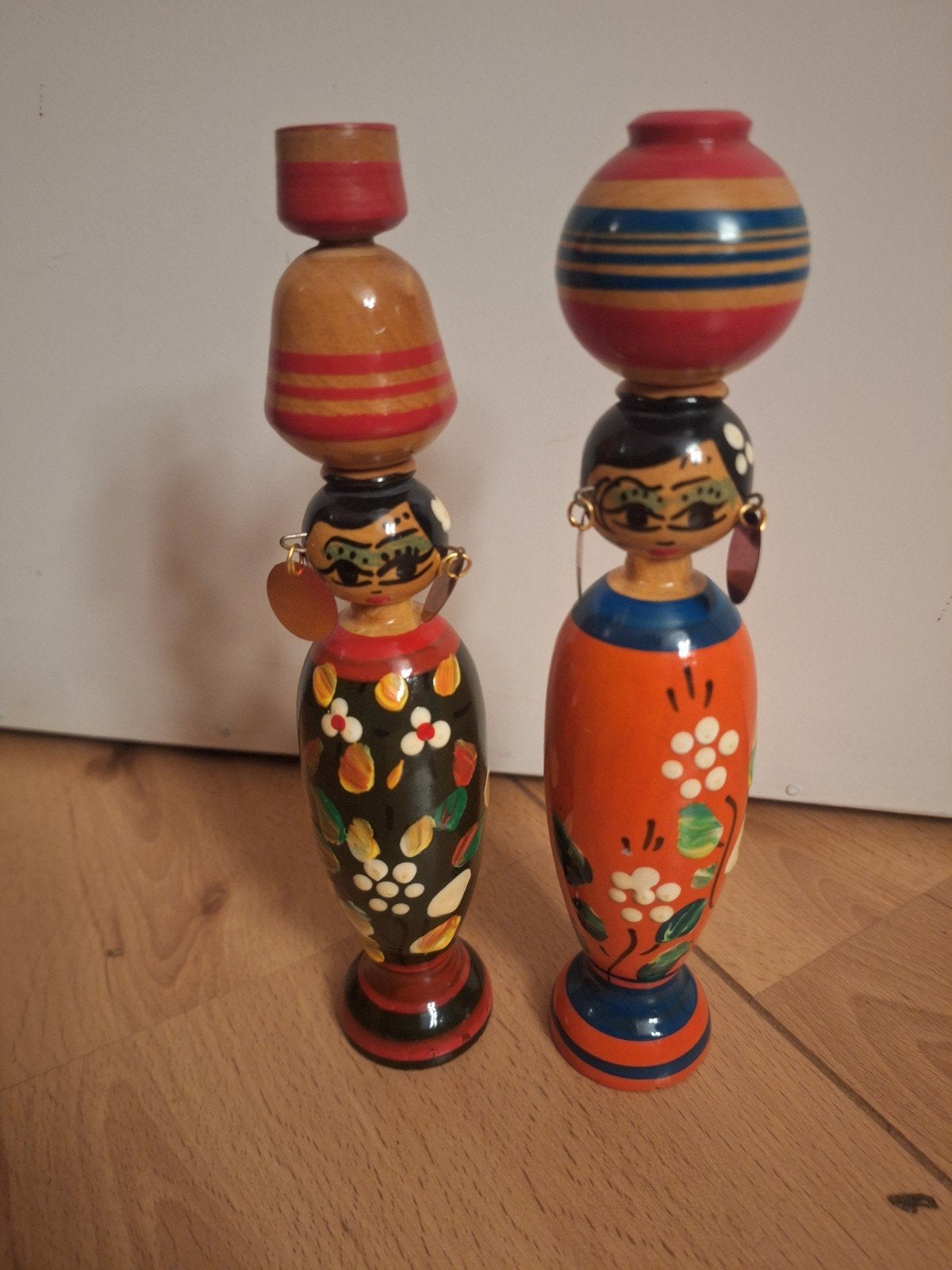 Vintage Egyptische Spindelpoppen - Jaren '70, Ophalen of Verzenden, Zo goed als nieuw