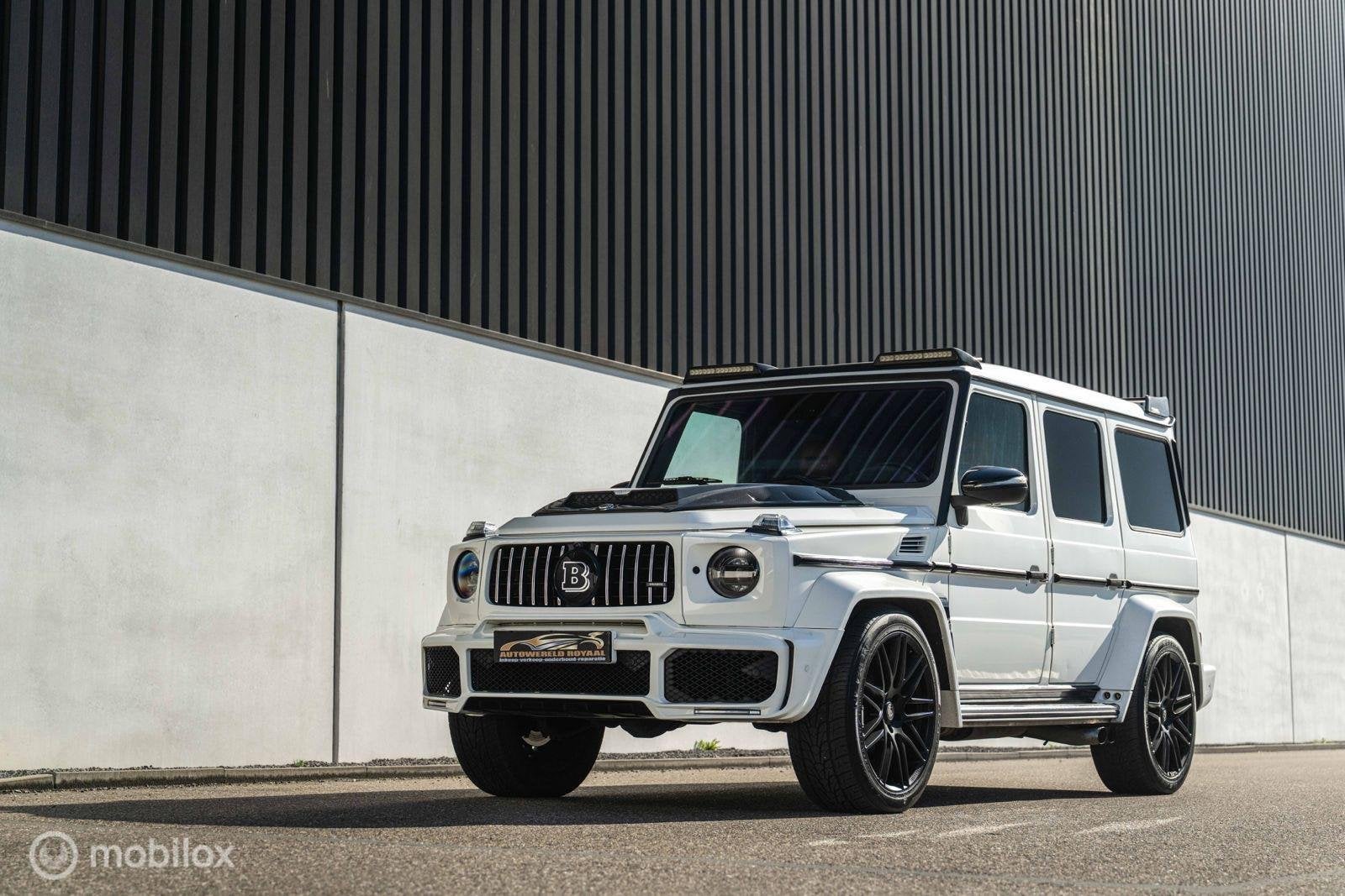 Dikke Mercedes G-klasse G700 V8*BRABUS*700PK*, 8 cilinders, G-Klasse, 7 stoelen, Wit