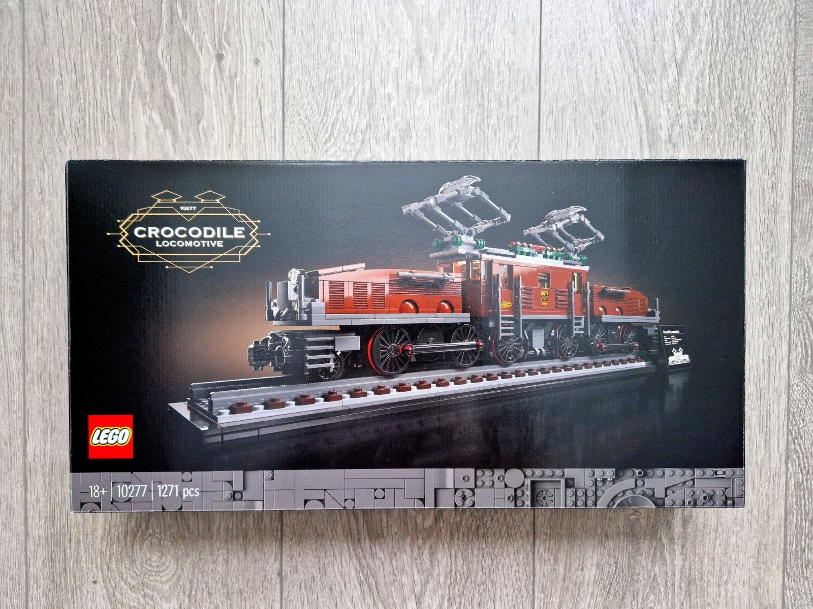 LEGO Creator Expert Krokodil Locomotief | #10277, Gebruikt, Ophalen of Verzenden, Lego, Inclusief doos