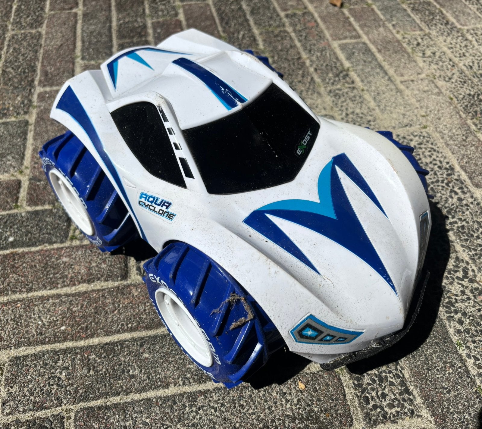 RACEAUTO LAND + WATER - amfibievoertuig - afstand bedienbaar, Ophalen of Verzenden, Gebruikt