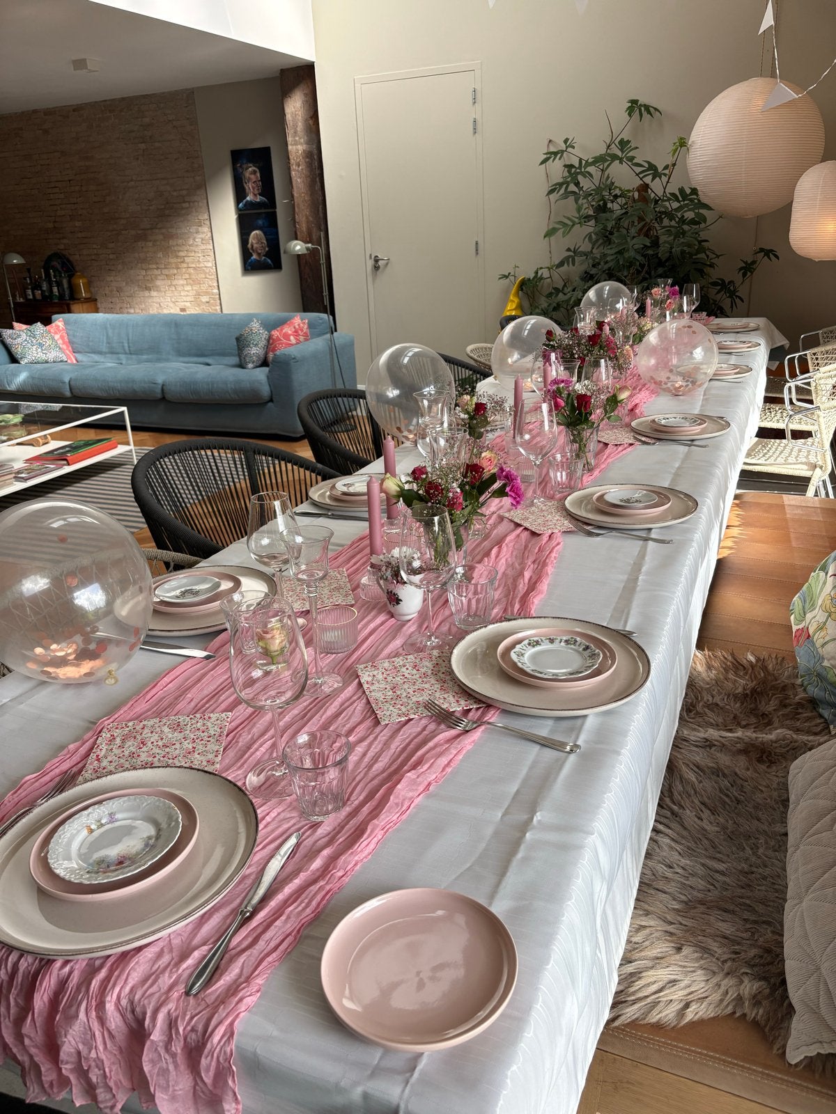 21 diner servies set (te huur of te koop), Gebruikt, Keramiek, Ophalen of Verzenden, Modern