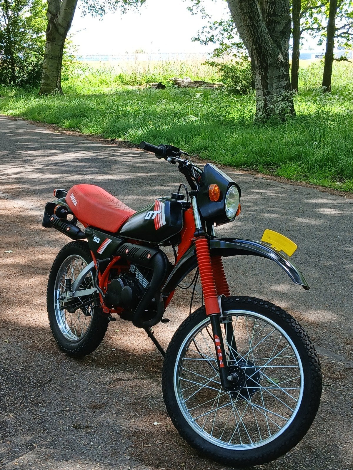 Yamaha DT50 MX te ruil voor skipper 125., Ophalen