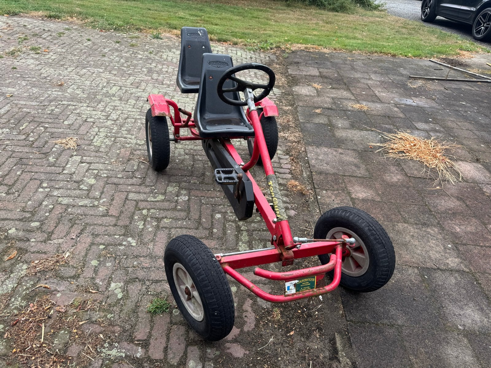 Rode skelter met duozit - ideaal voor plezier met twee!, Ophalen, Gebruikt, Overige merken, Duozit