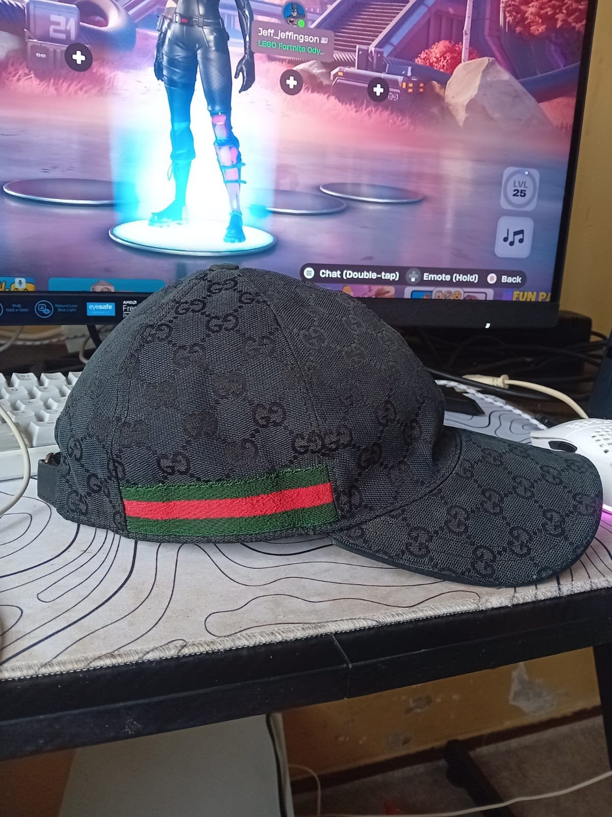 gucci pet zwart orgineel, Kleding | Heren, Hoeden en Petten, Ophalen of Verzenden