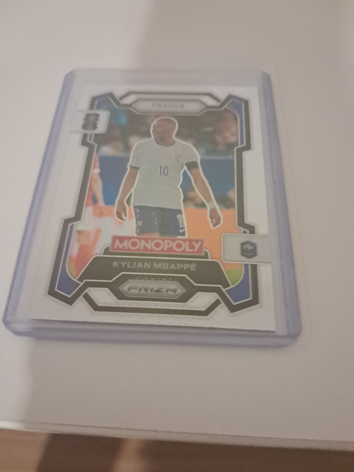 Kylian Mbappé Monopoly Prizm Spelerskaart Frankrijk, Ophalen of Verzenden, Zo goed als nieuw, Buitenlandse clubs, Spelerskaart