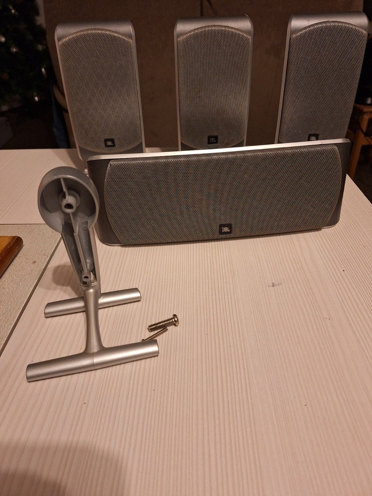 JBL luidsprekers voor Harman Kardon versterker (1 defect), Audio, Tv en Foto, Luidsprekers, Gebruikt, JBL, Speakerset, Ophalen of Verzenden