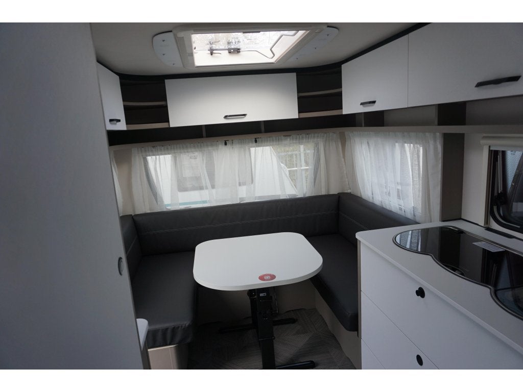 Dethleffs C'go Active 495 FR Active pakket ! Voorraam., Caravans en Kamperen, Rondzit, Bedrijf, Overige typen, Schokbreker