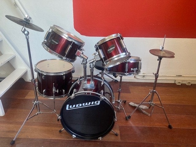 Ludwig kinderdrumstel, Muziek en Instrumenten, Ophalen, Gebruikt, Ludwig