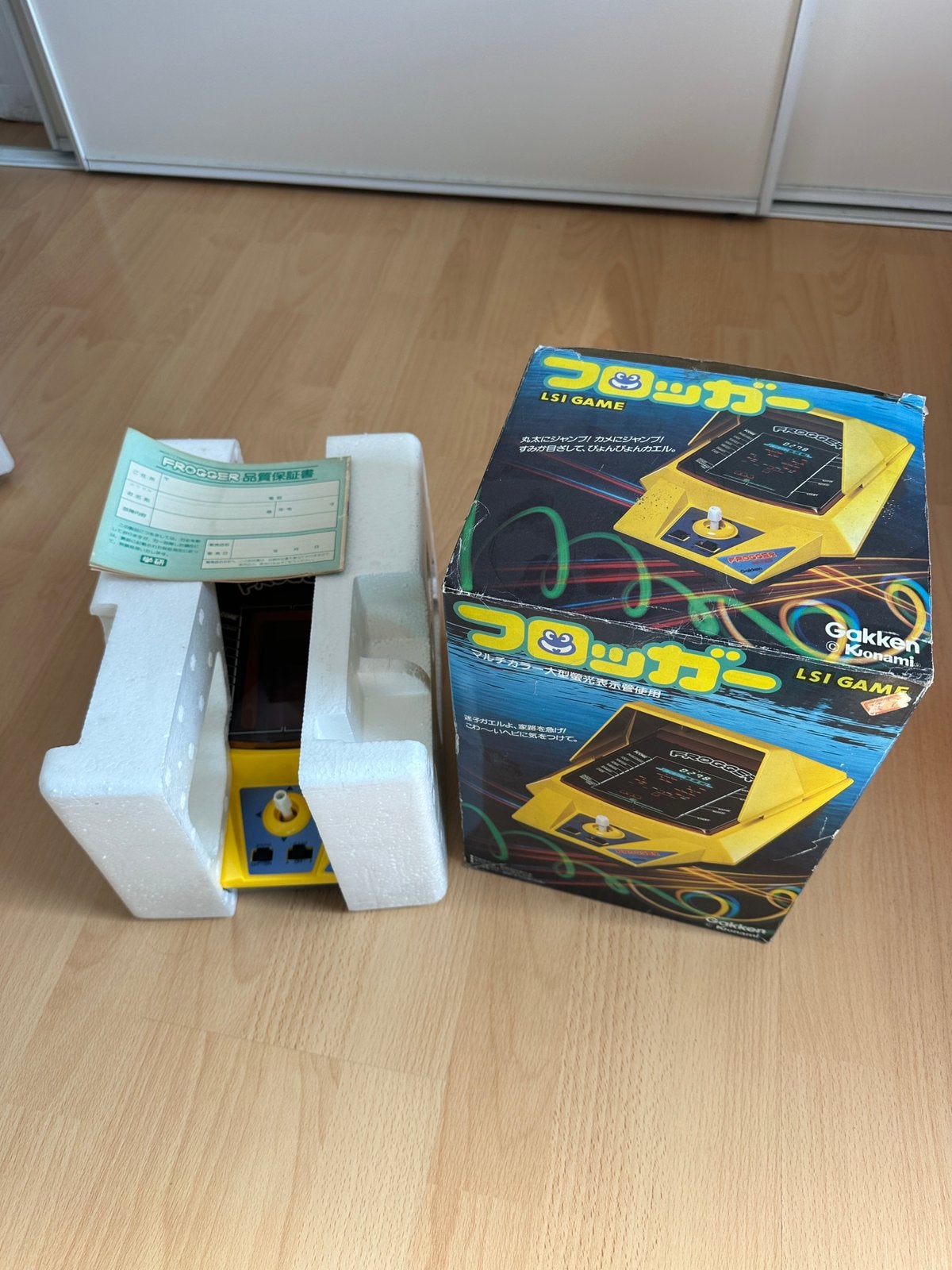 Frogger Konami Gakken tabletop CGL nieuwstaat met doos. LSI, Ophalen of Verzenden, Overige merken, Zo goed als nieuw