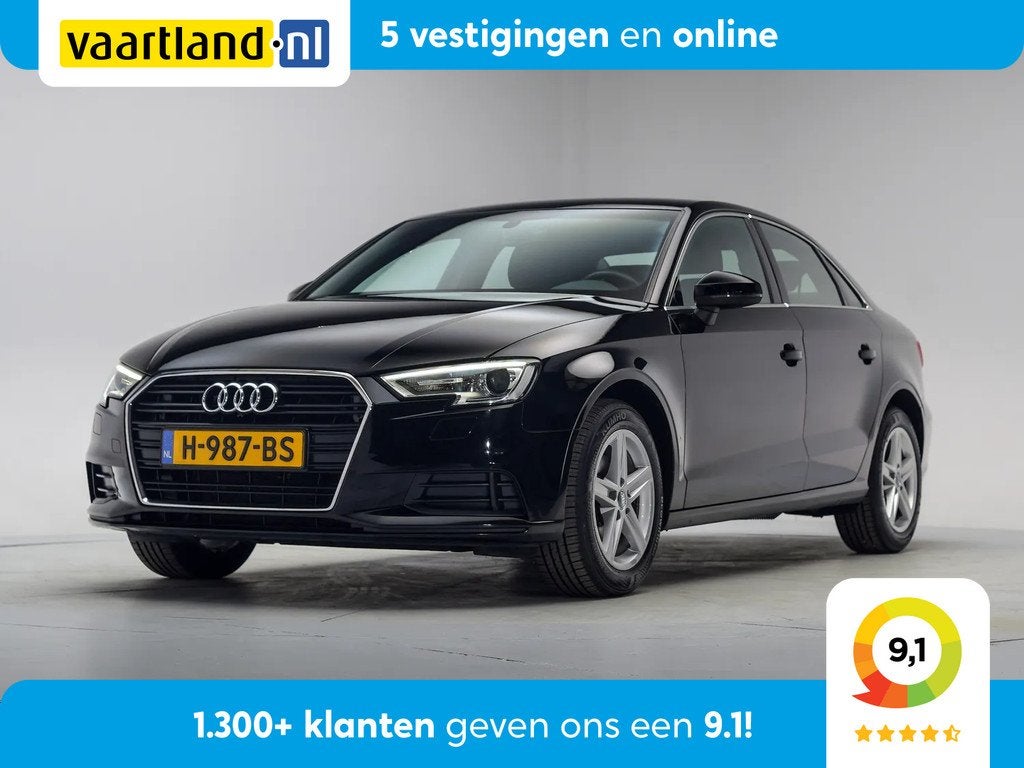 Audi A3 LIMOUSINE 30 TFSI Pro Line [ Navi Cruise Stoelverwar, 21 km/l, Gebruikt, 116 pk, Zwart