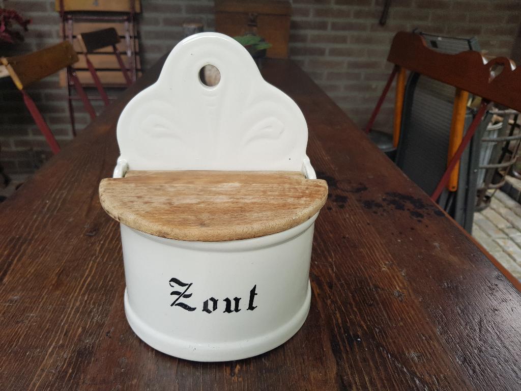 zoutpot societe ceramique Maestricht, Ophalen of Verzenden