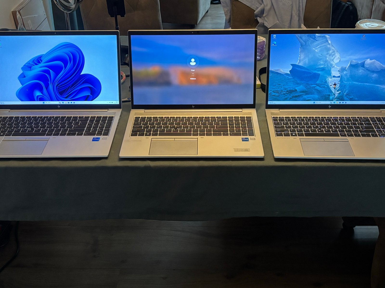 3x HP Elitebook 850 G8 met 16GB RAM en oplader, Ophalen, 256 GB, 2 tot 3 Ghz, HP >