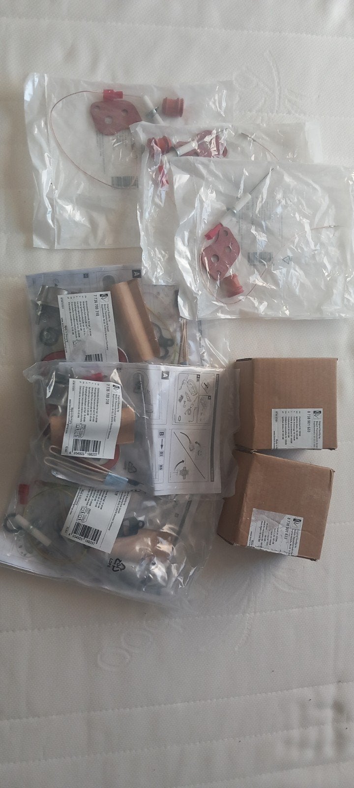 NEFIT ONTSTEKINGSSETS (Gloeiplug en ionisatiepen) diverse., Minder dan 30 cm, Hoog rendement (Hr), Cv-ketel of Combi-ketel, Nieuw