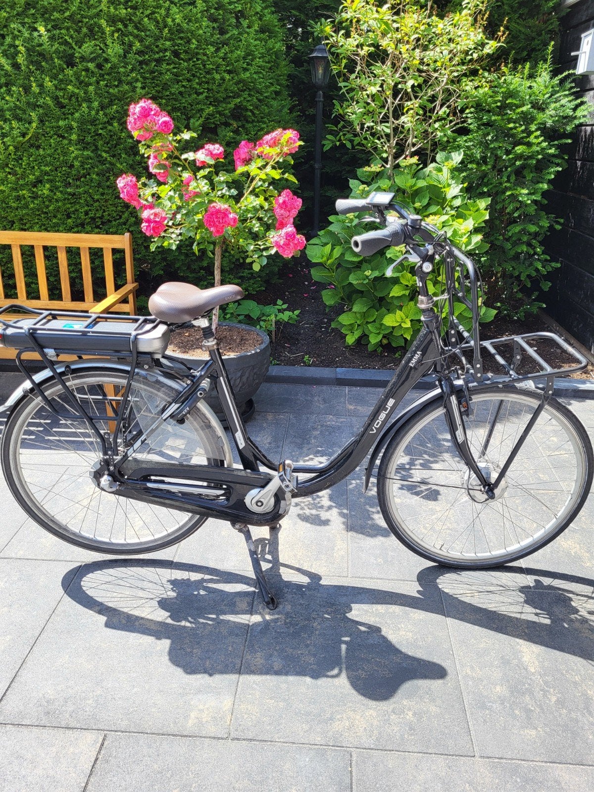 Opknapper!Vogue Emma elektrische damesfiets, Gebruikt, 51 tot 55 cm, 30 tot 50 km per accu, Ophalen