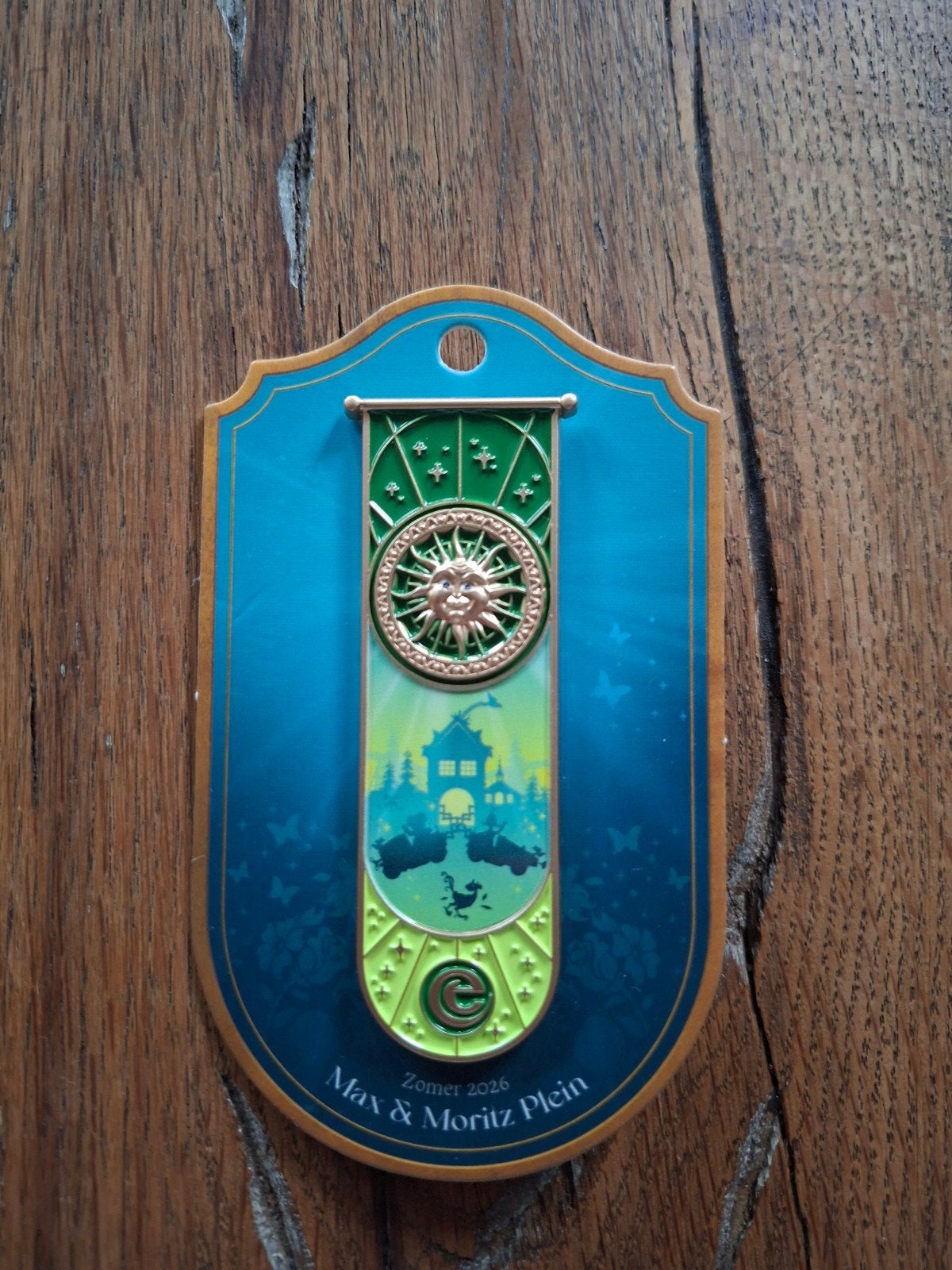 Efteling Max & Moritz zomerpin!, Ophalen of Verzenden, Nieuw, Button of Speldje