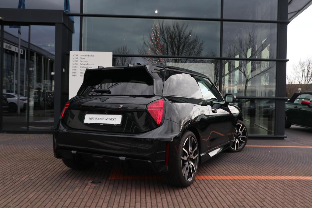 MINI Cooper SE John Cooper Works | Stoel- en stuurverwarming, Auto's, Mini, Stof, Gebruikt, Zwart, Met garantie (alle)