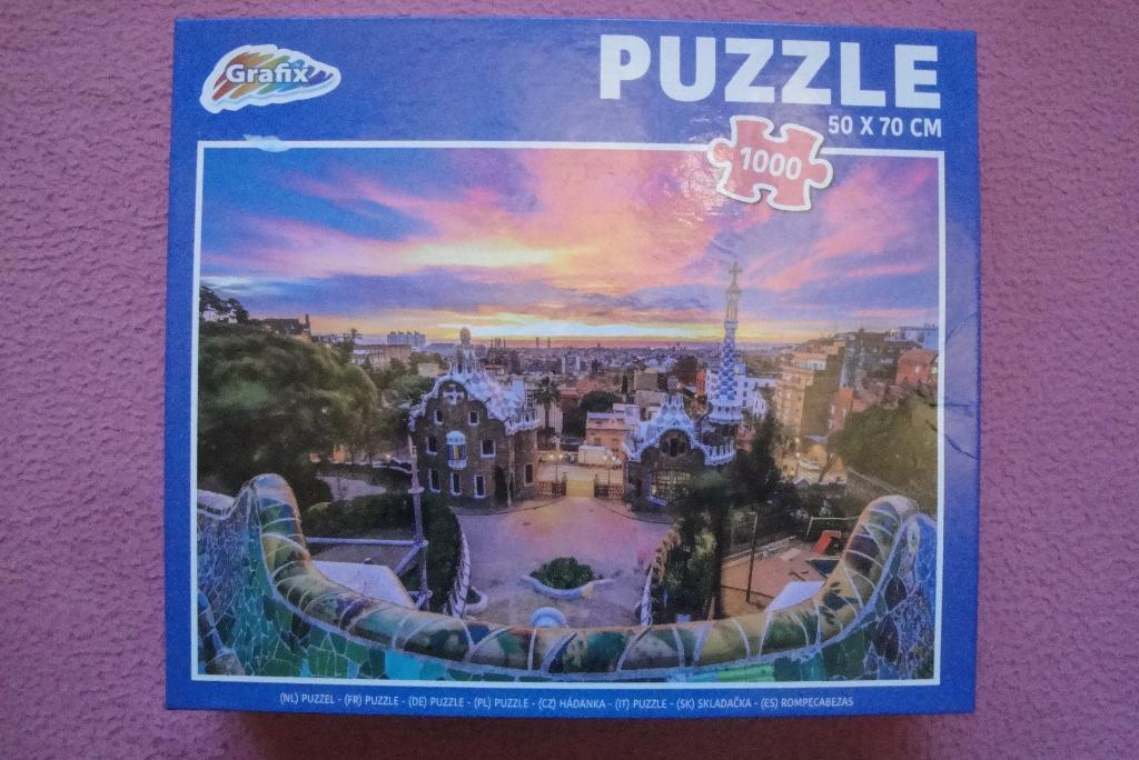 GRAFIX F S C COLLECTION PUZZLE 1.000 stukjes voor 2,50euro, Ophalen of Verzenden, 500 t/m 1500 stukjes, Zo goed als nieuw, Legpuzzel