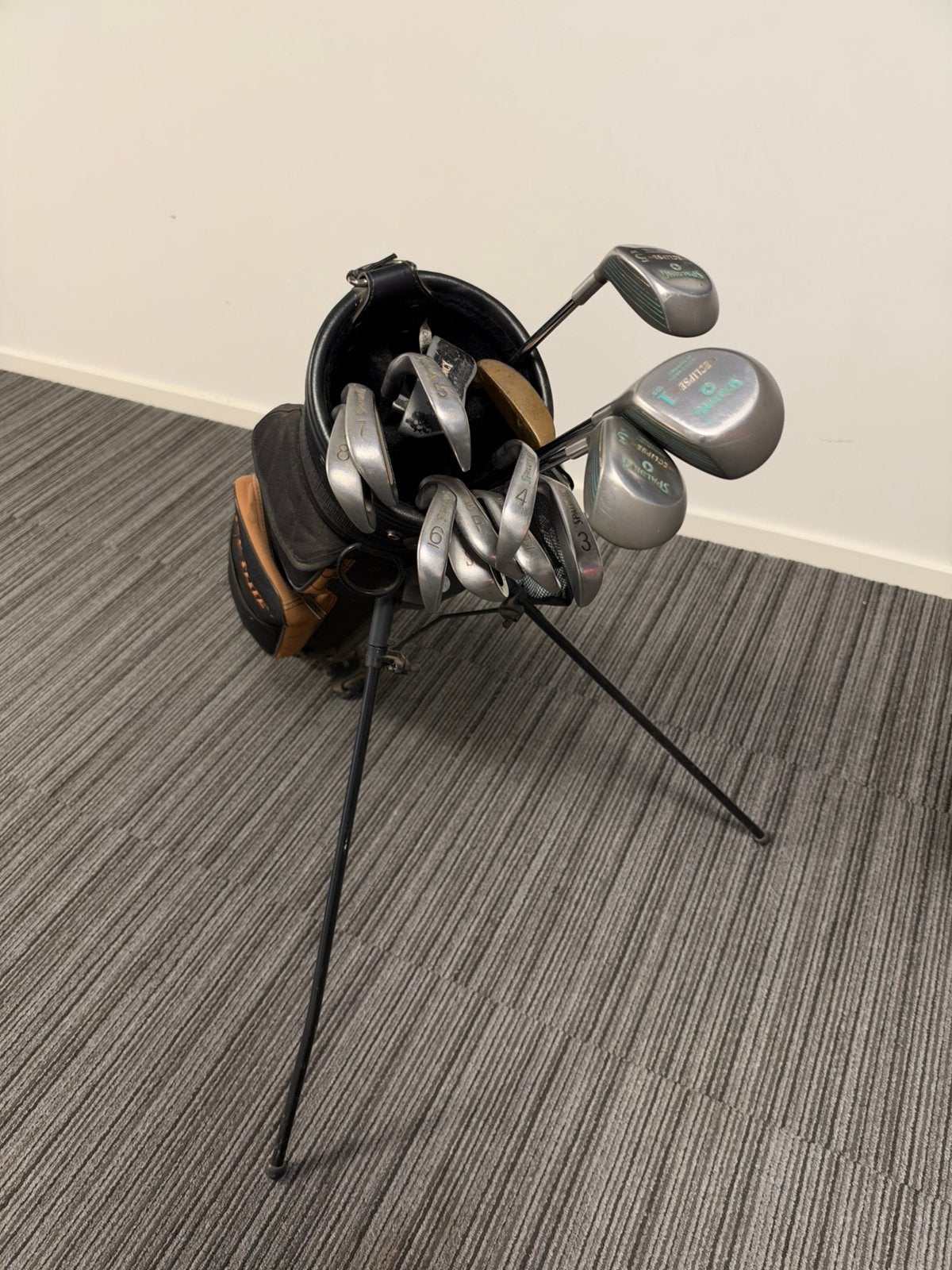 Golfset heren - Spalding rechtshandig complete set, Sport en Fitness, Ophalen, Zo goed als nieuw, Set