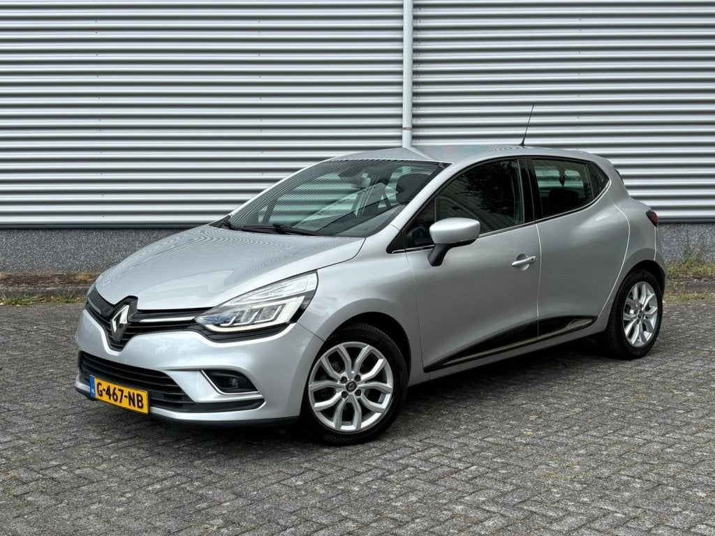 Renault Clio 0.9 TCe Intens Stoelvw Leder Clima Cruise PDC, Auto's, 21 km/l, 898 cc, Gebruikt, Automatische klimaatregeling