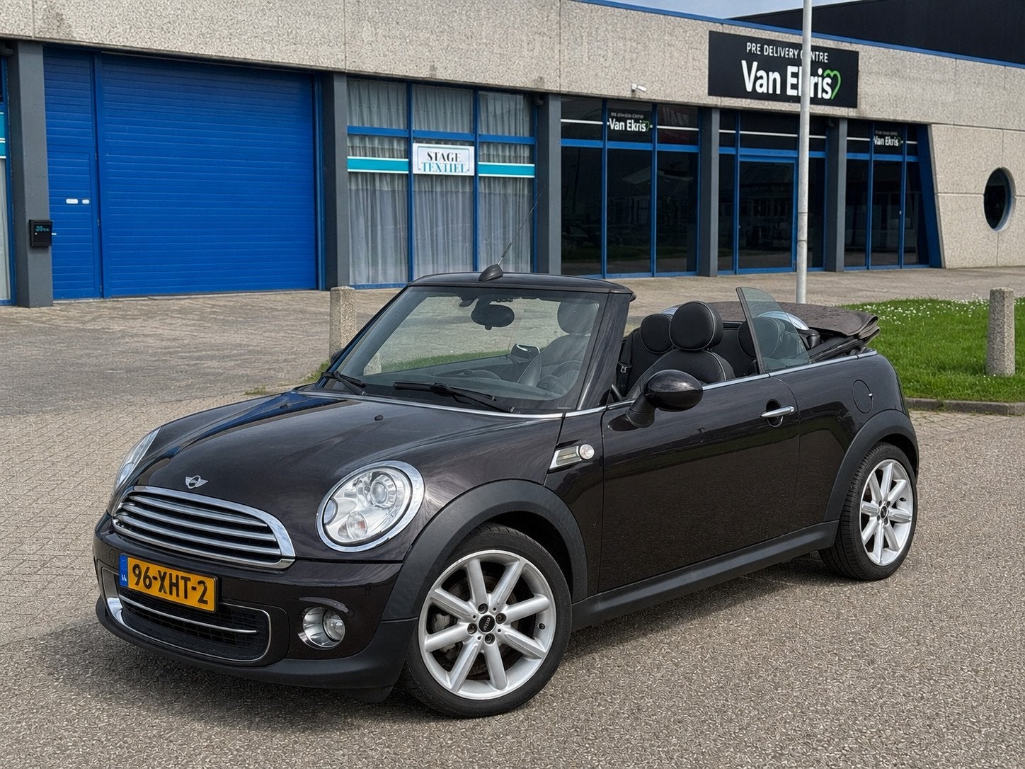 Mini Cabrio 1.6 Cooper Chili Cabrio 2012 Nieuwe Ketting, Auto's, Mini, Euro 5, Electronic Stability Program (ESP), Gebruikt, 4 cilinders