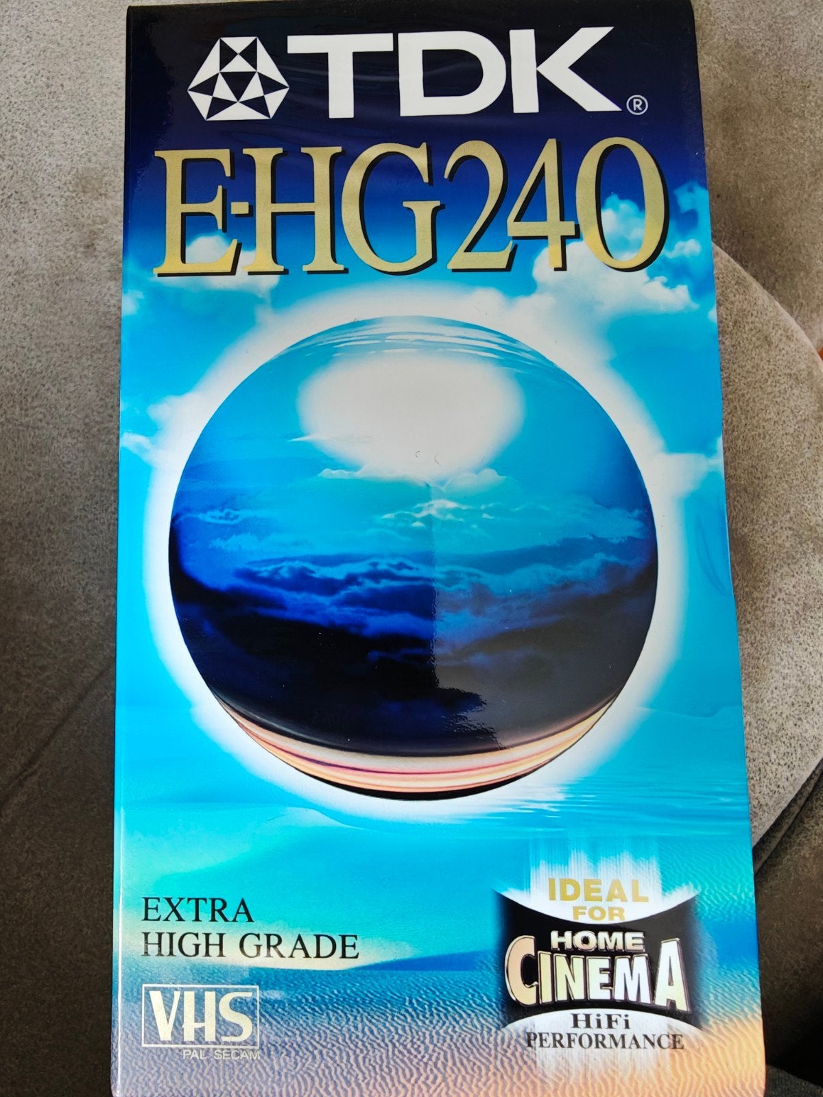 TDK EHG240 vhs videobanden, Ophalen of Verzenden, Nieuw, Videoband