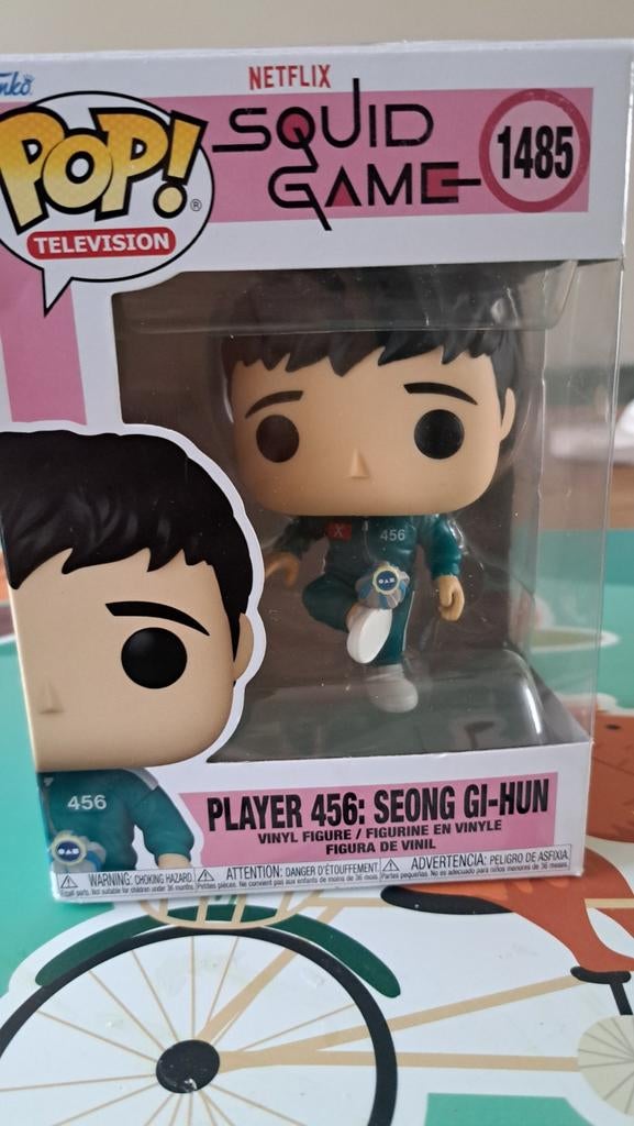 Funko Pop! Netflix Squid Game - Player 456: Seong Gi-Hun, Ophalen of Verzenden, Nieuw