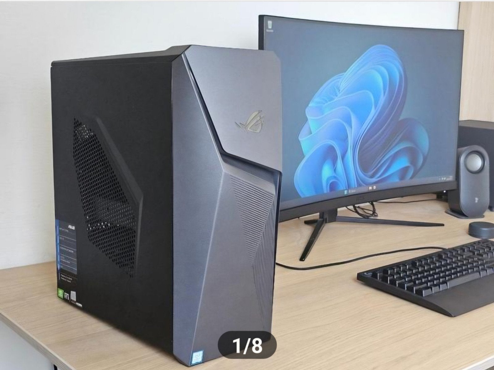 Asus ROG Strix Gaming PC | i7-9700K | RTX 2060 | 32GB RAM, Computers en Software, Desktop Pc's, Gebruikt, 32 GB, Virtual Reality
