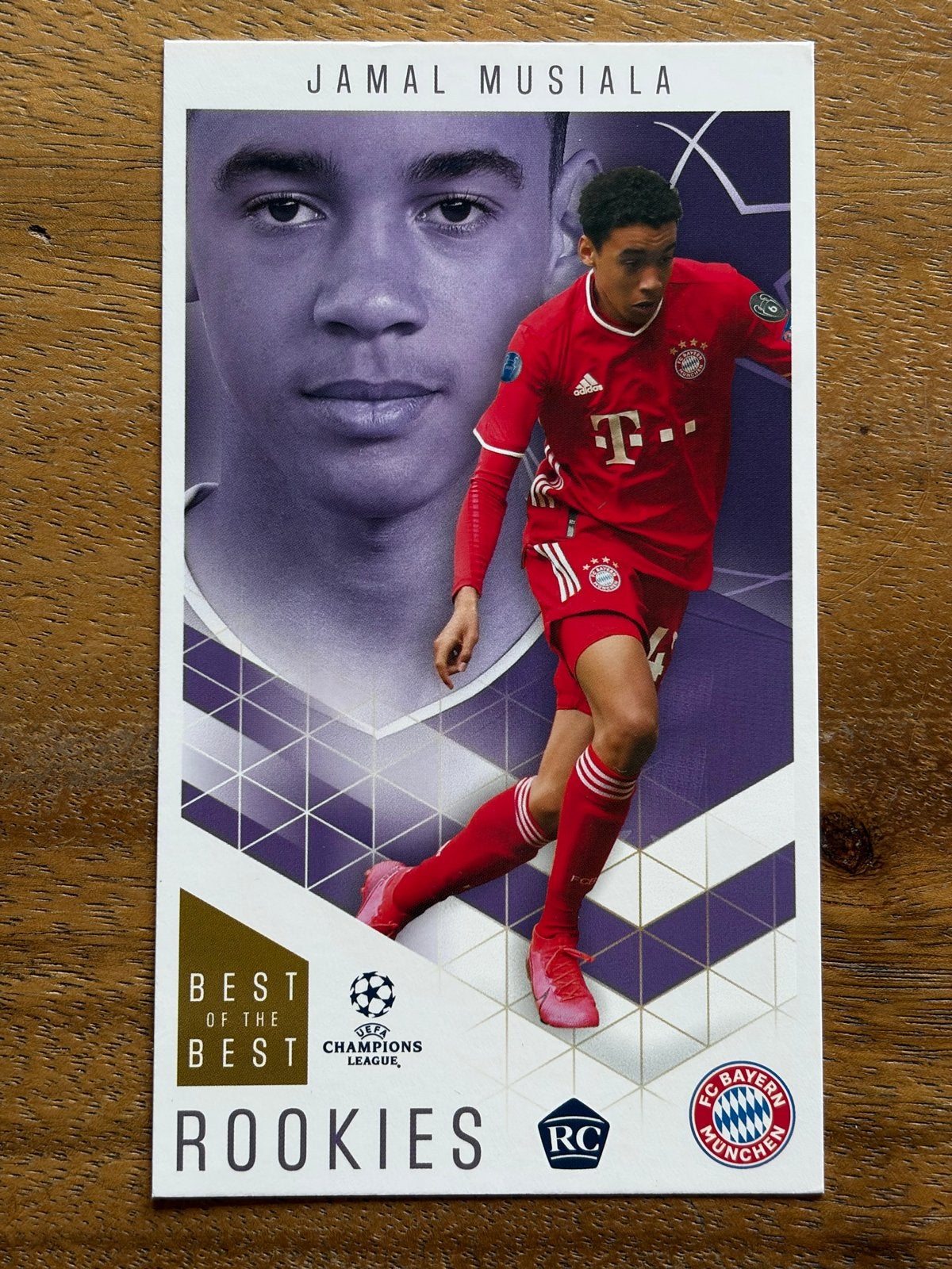 Jamal Musiala Topps Champions League Rookies Kaart, Ophalen of Verzenden, Zo goed als nieuw, Buitenlandse clubs, Spelerskaart