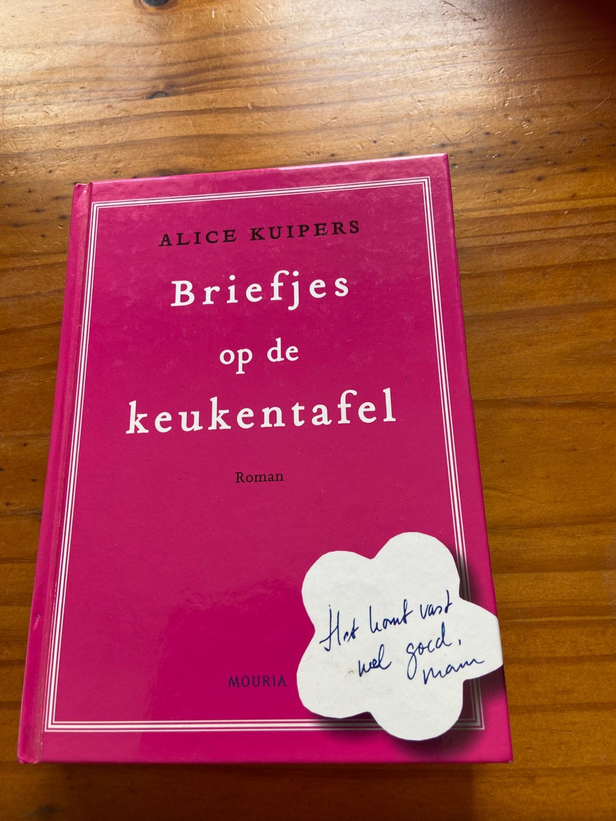 Briefjes op de keukentafel Alice Kuipers, Ophalen of Verzenden, Zo goed als nieuw, Functieleer of Neuropsychologie