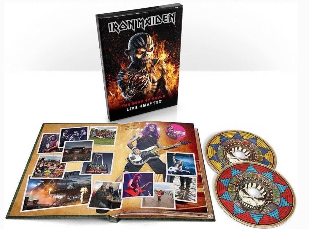 Iron Maiden - Book of Souls:Live Chapter 2cd (Ltd Book)nieuw, Verzenden, Nieuw in verpakking