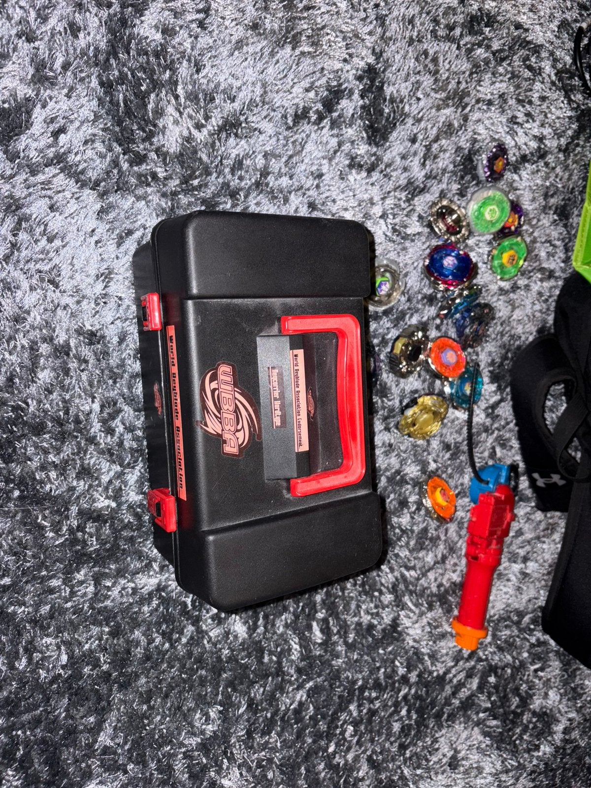 Beyblade Metal Fusion set met koffer en veel Beyblades, Kinderen en Baby's, Speelgoed | Overig, Ophalen of Verzenden, Gebruikt