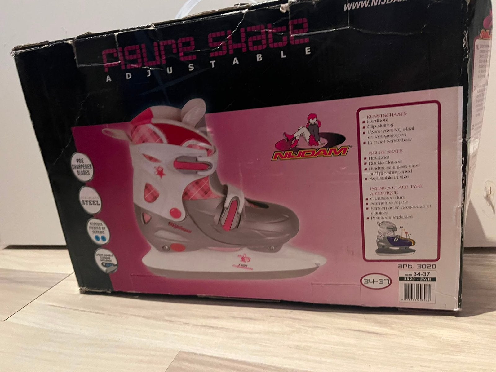 Nijdam schaatsen, Sport en Fitness, Schaatsen, Ophalen of Verzenden, Zo goed als nieuw, IJshockeyschaatsen, Nijdam