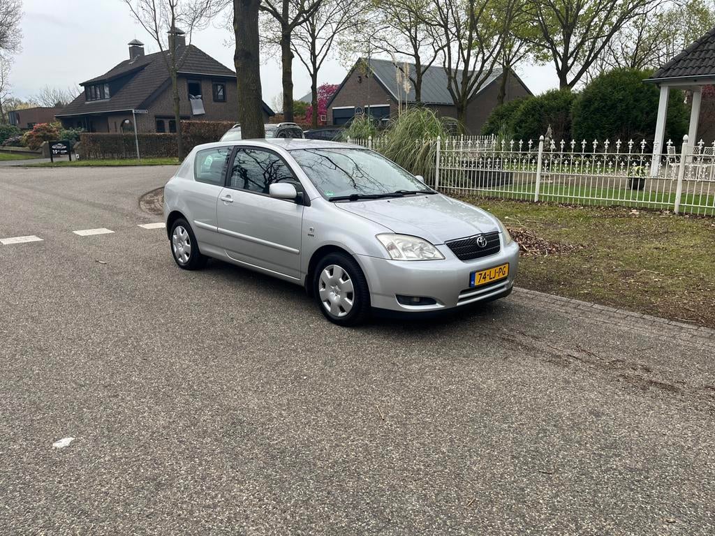 Toyota Corolla 1.4 Vvt-i Linea SOL Airco ECC, Trekhaak, 2003, Auto's, Voorwielaandrijving, Metallic lak, 1398 cc, 4 cilinders