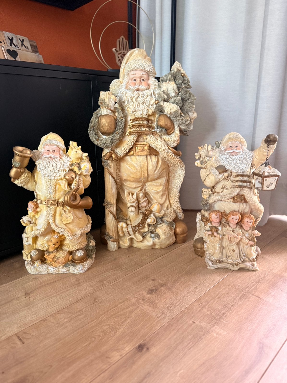 Kerstman beelden, Ophalen of Verzenden, Nieuw, Overige materialen