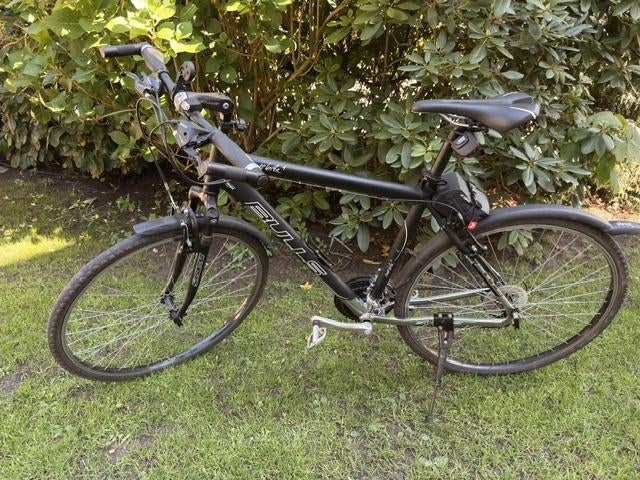 Bulls Crossbike zwart (21 versnellingen), Gebruikt, 53 tot 57 cm, Ophalen, Overige merken