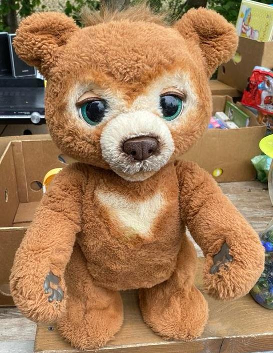 FurReal Cubby The Curious Bear, Ophalen of Verzenden, Zo goed als nieuw, Beer