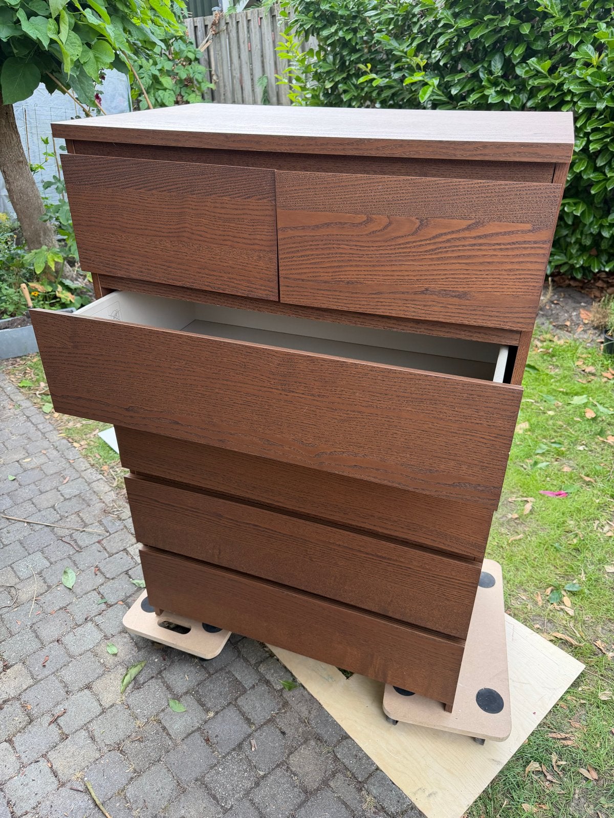 IKEA Malm ladekast, Huis en Inrichting, Kasten | Ladekasten, Ophalen, Gebruikt, 5 laden of meer, 100 tot 150 cm