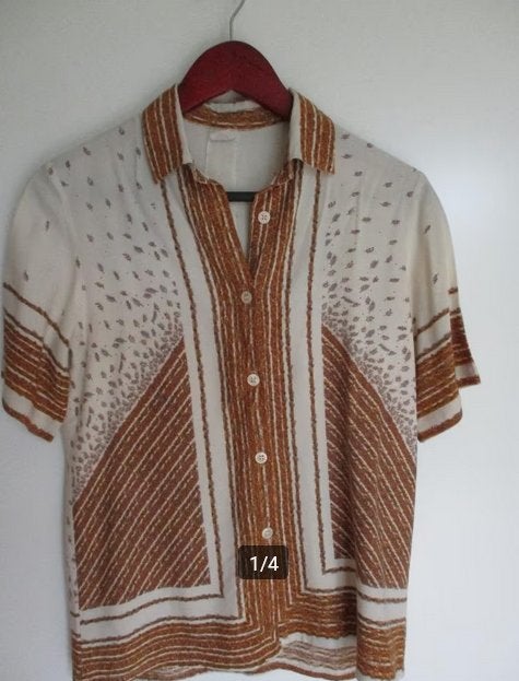 Astibo Creation blouse, vintage, maat S, Oosterveldweg 15, 7274 DZ, Zo goed als nieuw, Maat 36 (S), Stichting Angel's Choice