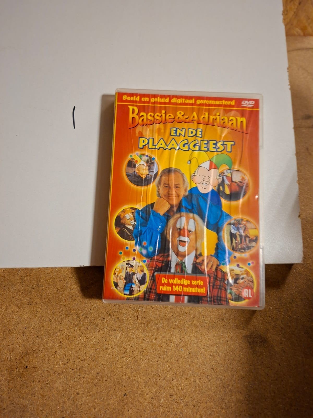 Bassie & Adriaan en de Plaaggeest DVD - Digitale Remaster, Cd's en Dvd's, Gebruikt, Alle leeftijden, Tv-serie, Familie