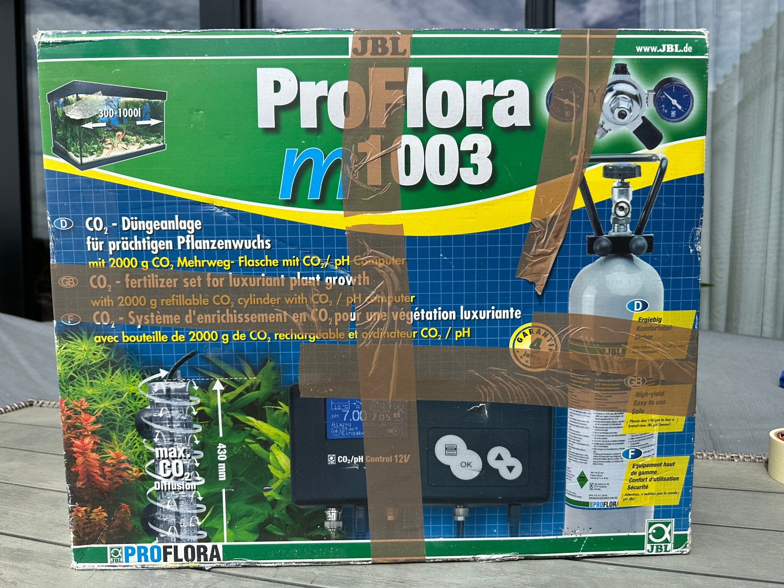 Proflora m1003, Ophalen, Gebruikt, CO₂-systeem, JBL